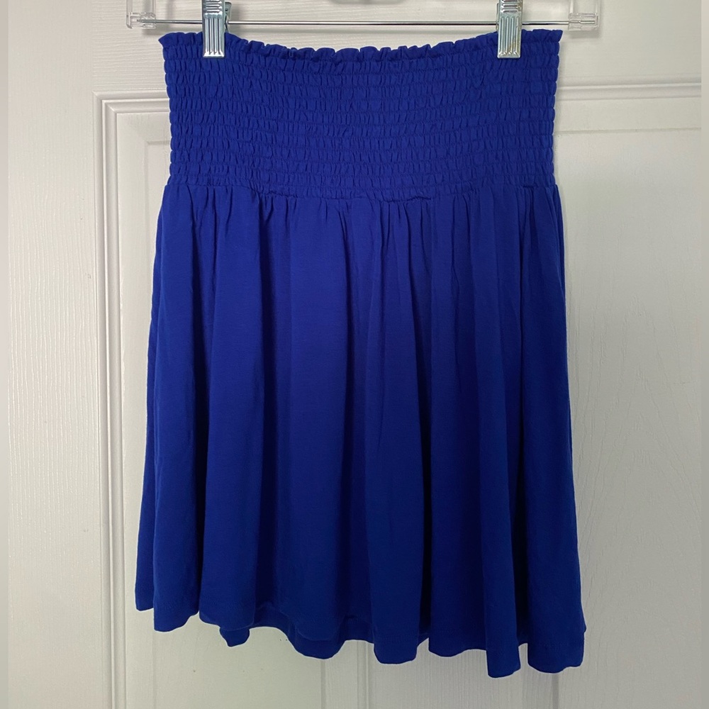 H&M Bright Blue Miniskirt